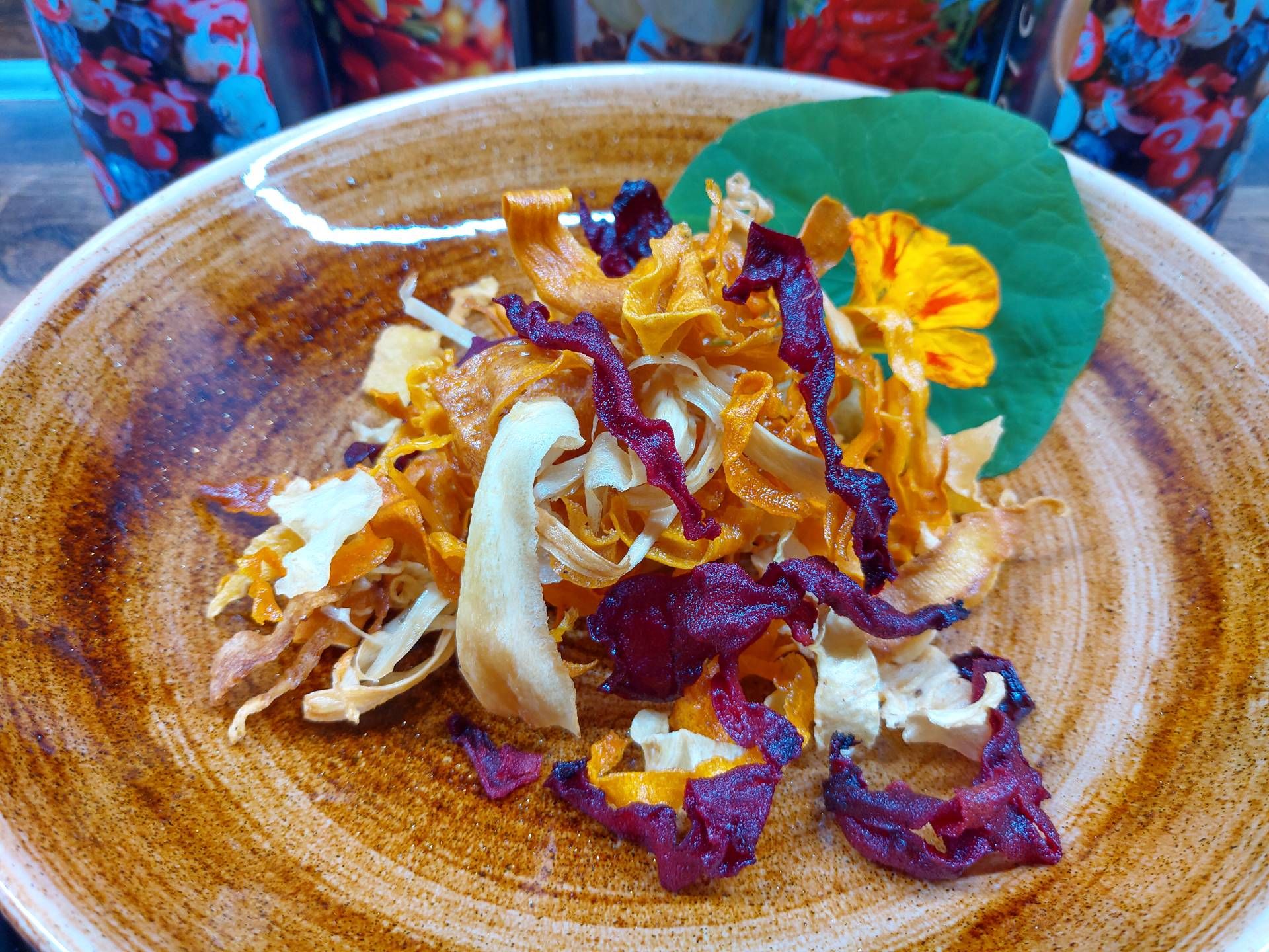 Hasugemachte Kesselchips